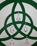 Metal Celtic Knot Wind Chime | The World Tree