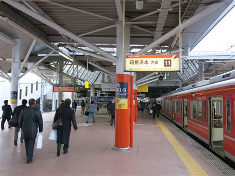 Odawara station guide. How to change the train to Hakone. | JPRail.com – Japan rail and train ...