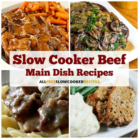 8 Delicious Slow Cooker Beef Main Dish Recipes ...