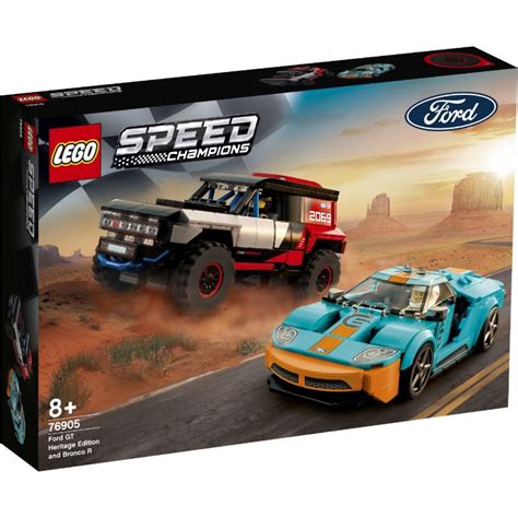 LEGO Speed Champions Ford GT Heritage Edition & Bronco R | Toy Brands L ...