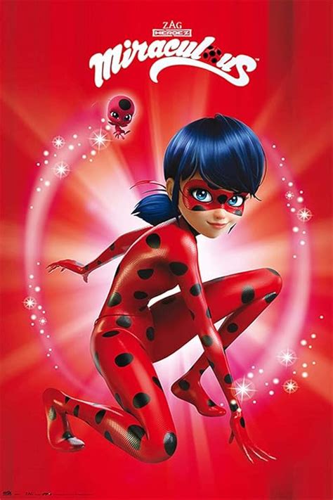 Tainsi Miraculous Poster - Ladybug, Marinette Dupain-Cheng, A3 42 x 30 ...