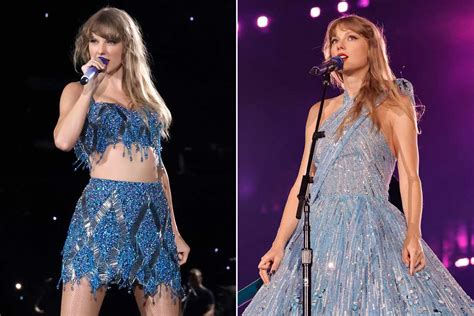 Taylor Swift Wears 5 Blue Outfits Inspired by ‘1989’ on Eras Tour