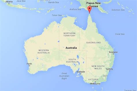 Where is Cape York Peninsula on map Australia