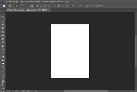 How Do You Make an A4 Size in Photoshop? - WebsiteBuilderInsider.com