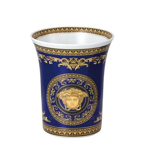 Vaso Medusa Blue Versace 18 cm - SCOPELLITI 1887