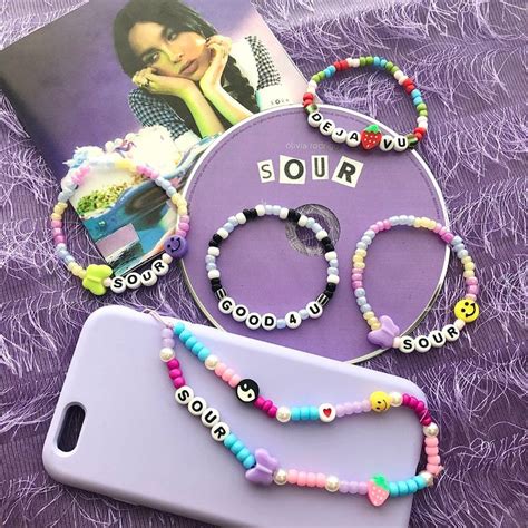 "Super cute bracelet with glass and letter beads and spelling song ...