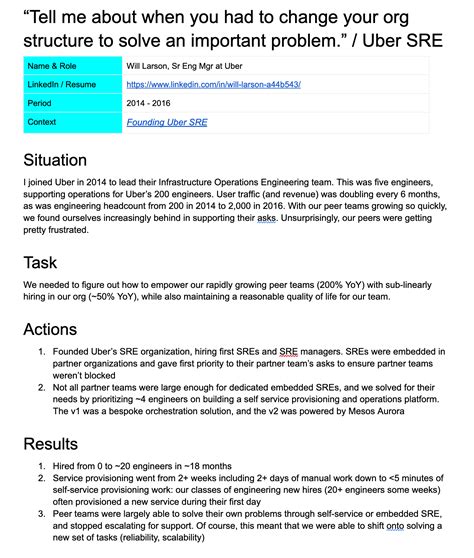 STAR method for interview questions. | Irrational Exuberance