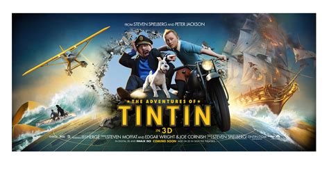 New standee poster for The Adventures of Tintin – The Reel Bits