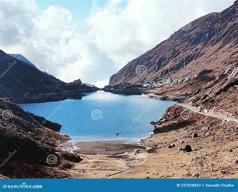 Changu Lake Tsomgo ChhoLake in Sikkim Stock Image - Image of river, rock: 237028853