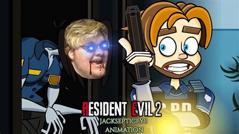 REALLY WELL!!! | Jacksepticeye's Resident Evil 2 Animation REACTION ...