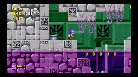 Sonic the Hedgehog "Remastered": Scrap Brain Zone Act 3 (Sonic) [1080 ...