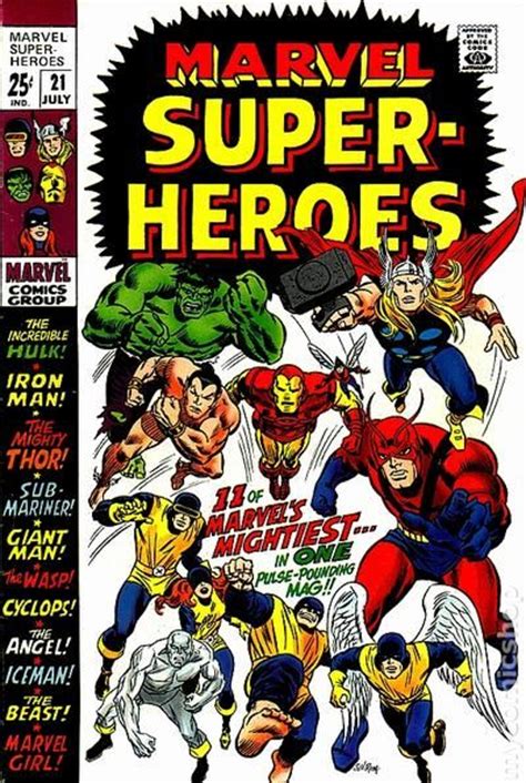 Marvel Super Heroes (1967 1st Series) comic books