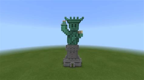 Here’s a Simple Statue of Liberty Tutorial! (Link in comments) : r ...