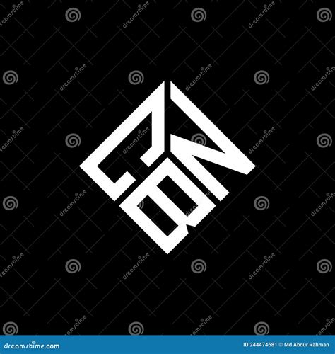 CBN Letter Logo Design On Black Background. CBN Creative Initials ...