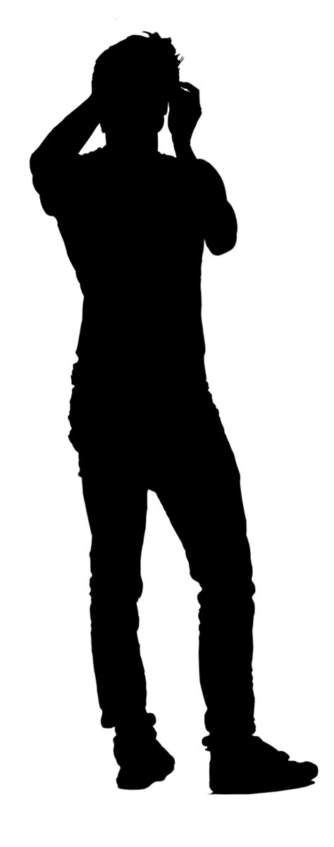 Silhouette PNG Transparent Picture | PNG Mart