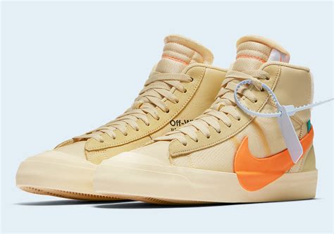 Off White Nike Blazer Orange All Hallows Eve Where To Buy | SneakerNews.com