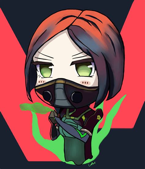 ArtStation - Chibi Viper from valorant