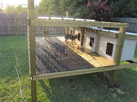 Click this image to show the full-size version. | Dog kennel outdoor, Dog kennel, Cheap dog kennels