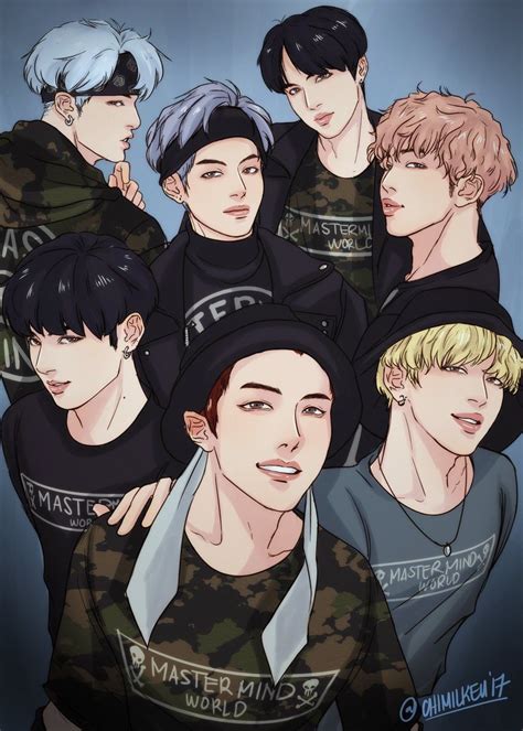 Pin by Jovana Lopez on Kpop FanArts | Bts fanart, Bts drawings, Fan art