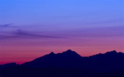 🔥 Download Hq Mountain Silhouette Wallpaper by @bsimpson | Silhouette ...