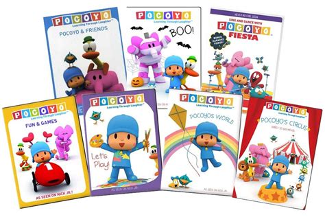 Buy Ultimate Pocoyo Nick Jr. 7-Volume DVD Collection: Pocoyo & Friends / Boo! / Fiesta / Fun ...