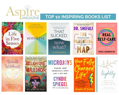 Top 10 Inspirational Books – April 2023 - Aspire Magazine