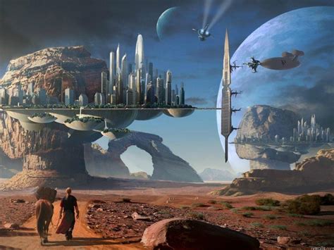 Sci-Fi Landscape Wallpapers - Top Free Sci-Fi Landscape Backgrounds ...