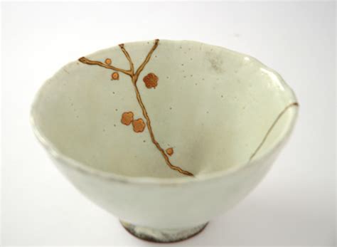 Kintsugi, Centuries Old Japanese Method of Repairing Pottery with Gold