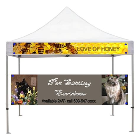 Canopy Banner Combination of 12inch X10 Ft. and 24inch X10 Ft. - Etsy