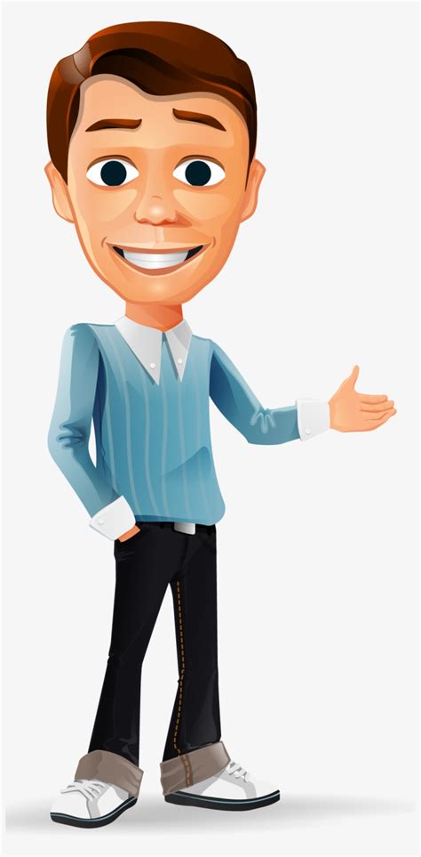 Animation Character Png - Businessman Vector Characters Png Transparent ...