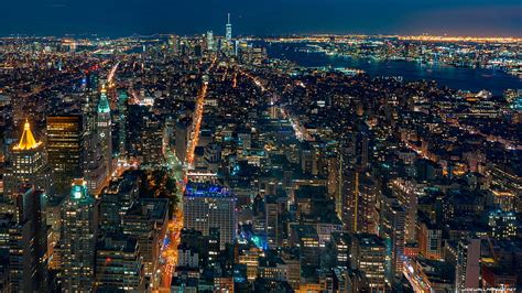 1920x1080px, 1080P free download | Aerial View Of New York City With ...