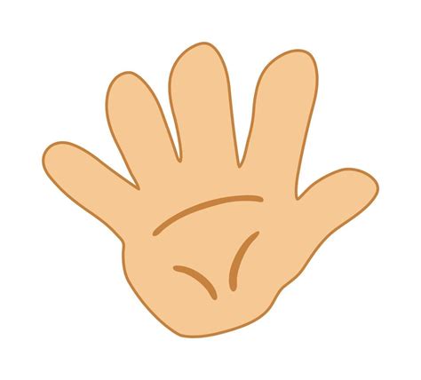 Five fingers counting icon for education. Hands with fingers. 8726895 Vector Art at Vecteezy