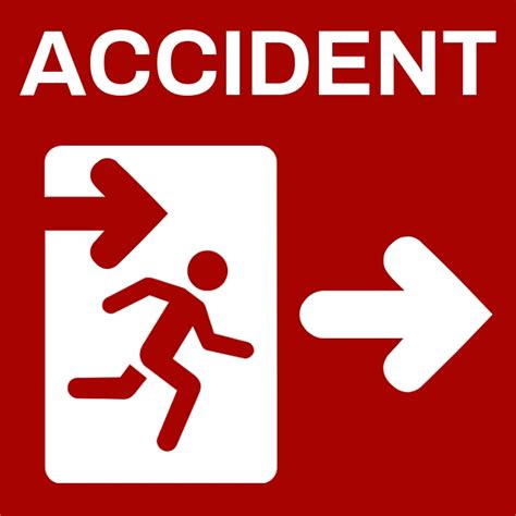 Accident Sign Template | PosterMyWall