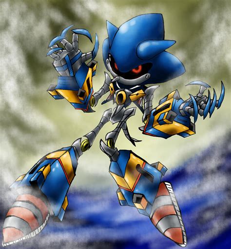 Metal-Sonic FanArt 02 by ICUdhara on DeviantArt