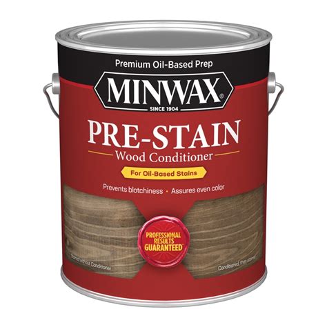 Minwax Pre-Stain Wood Conditioner Oil-Based Pre-Stain Wood Conditioner 1 gal - PaintPlace New York