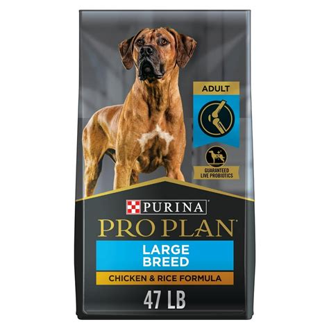 Purina Pro Plan High Protein Large Breed Dry Dog Food, FOCUS Large Breed Formula, 47 lb. Bag ...