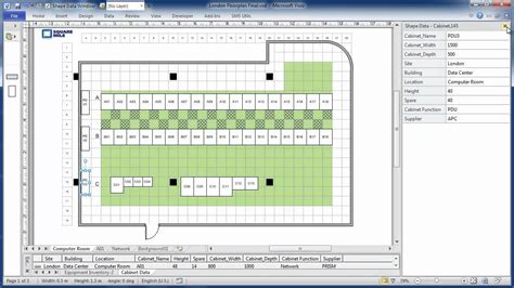 Data Center Floor Plan Template - floorplans.click