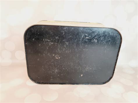 Vintage Metal Bread Box - Etsy