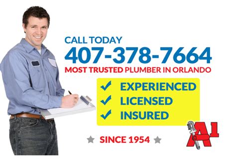 Central Florida Plumbing | 24 Hour Emergency Plumber Orlando | A1 ...