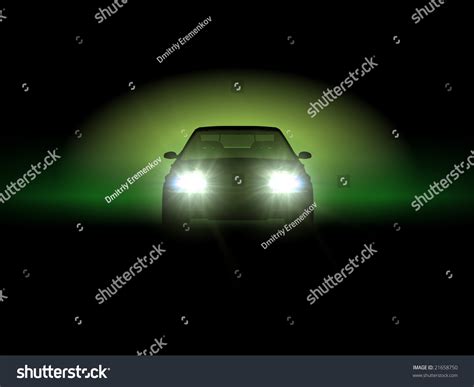 Car In Green Color Stock Photo 21658750 : Shutterstock