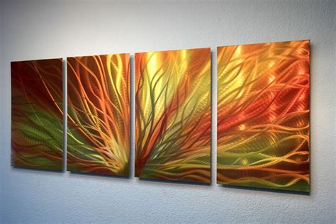 15 Best Ideas Abstract Orange Wall Art