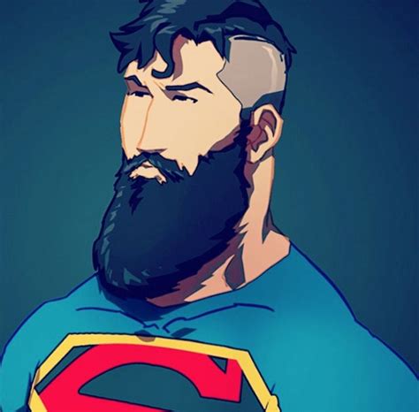 Super beard | Anime comics, Superhero, Superman