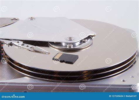 Old Computer Hard Drive, Very Old Technology Stock Photo - Image of ...