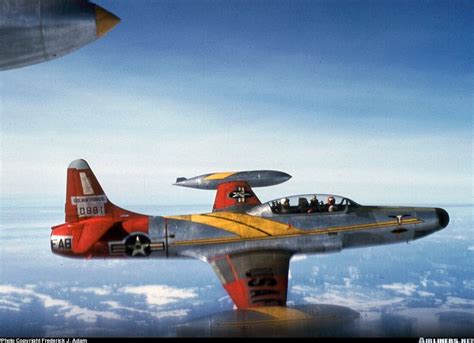 Lockheed F-94 Starfire in flight. | Aerospace | Pinterest