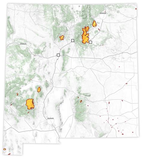 New Mexico Wildfires: Mapping an Early, Record-Breaking Season - The ...