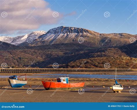 Barmouth Bay Winter Wales Stock Photos - Free & Royalty-Free Stock Photos from Dreamstime