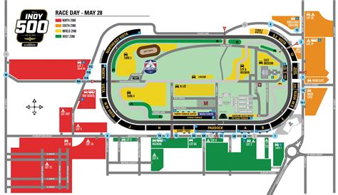 Indy 500 Traffic Map - Danice Doralynne