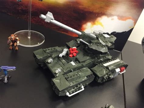 New York Toy Fair 2015: Halo 5 Mega Bloks UNSC Tank Photos! - Halo Toy News