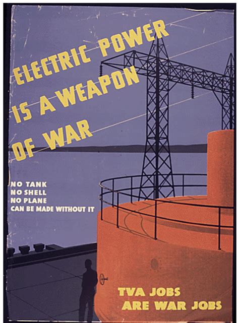 Tennessee Valley Authority, World War II Posters, 1942-43 (gallery) – Energy History