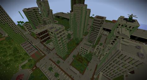 Zombie Apocalypse City Map for 1.8 Minecraft Map